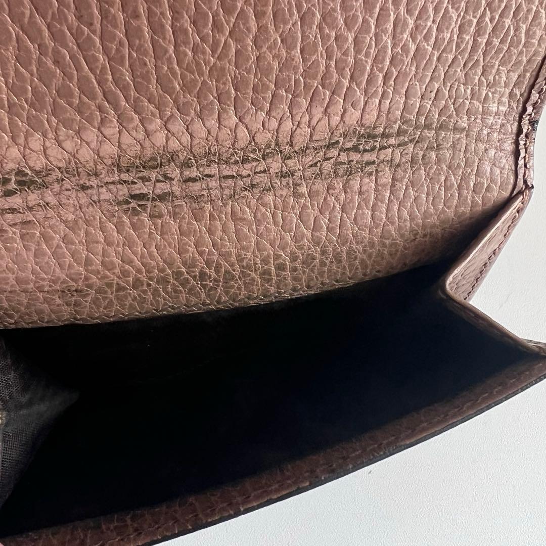 469 美品 GUCCI グッチ マーモント 3つ折り財布