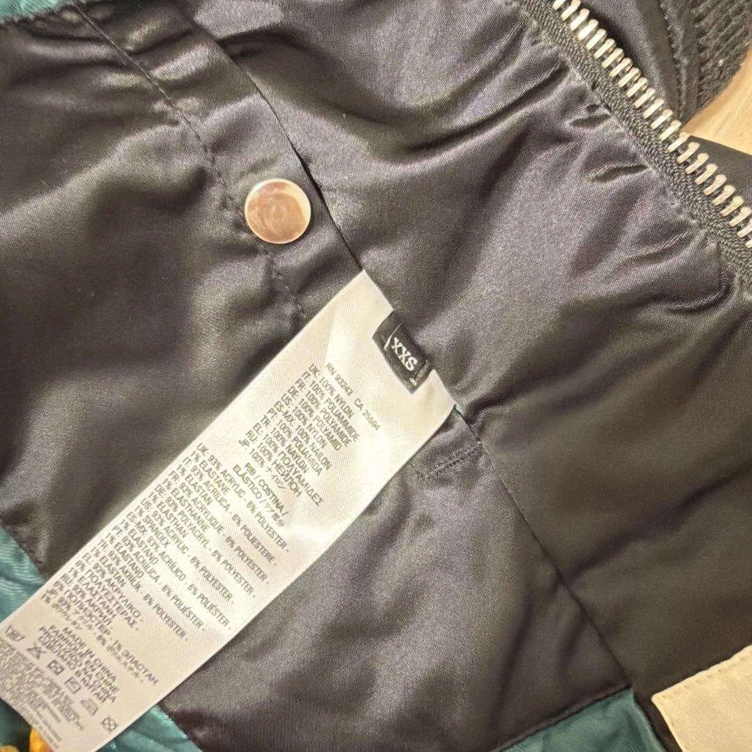 DIESEL ブラック MA-1 ジャケット