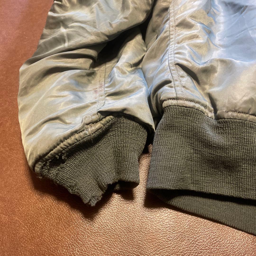 MA-1 米軍　当時物　Lサイズ？　破れアリ