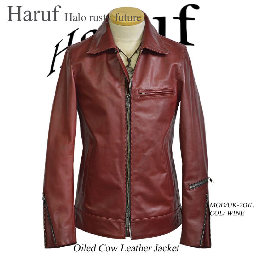 ま*さ様 激レアカラー新品 本革 レザージャケット シングルライダース 革ジャン