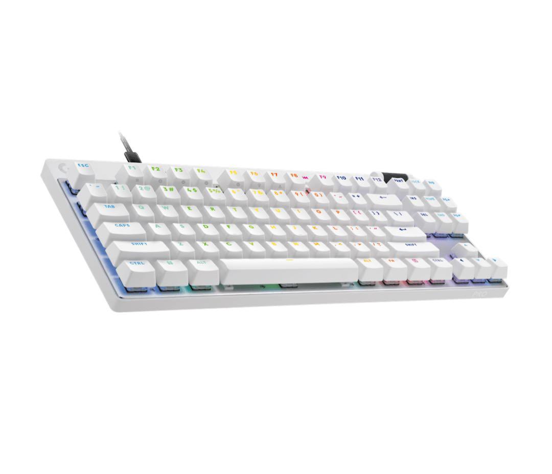 Logicool PRO X TKL RAPID ホワイト キーボード本体