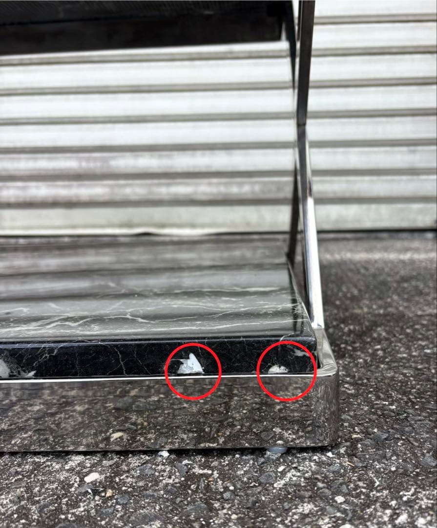 大理石センターテーブル