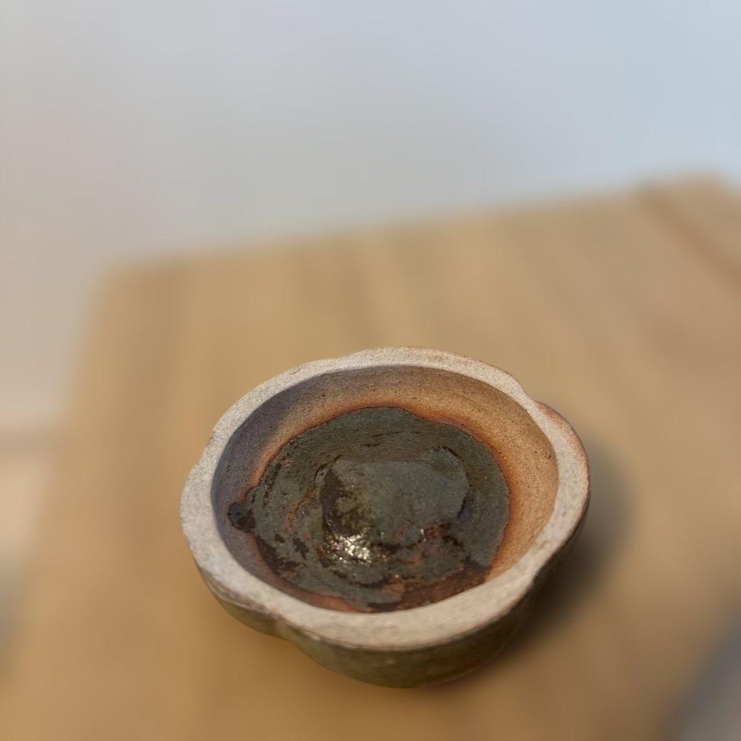 十四代亀井味楽 梅香合 高取焼