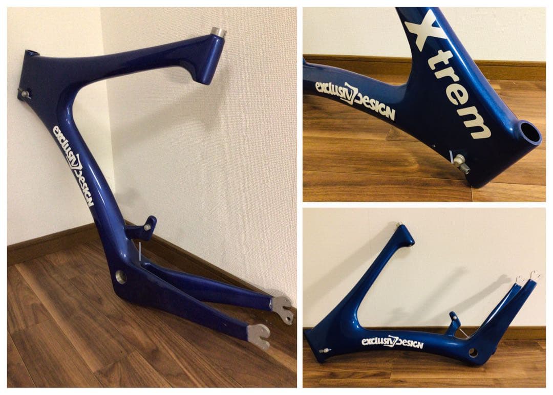 90年代 ドイツ製 Xtrem トラックレーサー カーボンモノコックフレーム 白