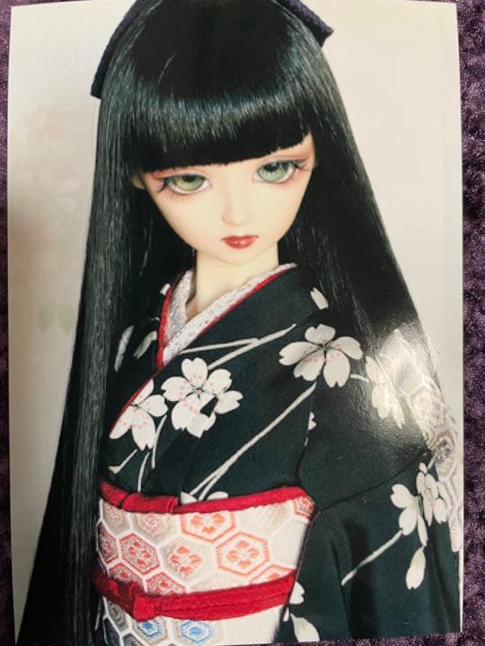 SD16少女&13少年　裾引き振袖&襦袢