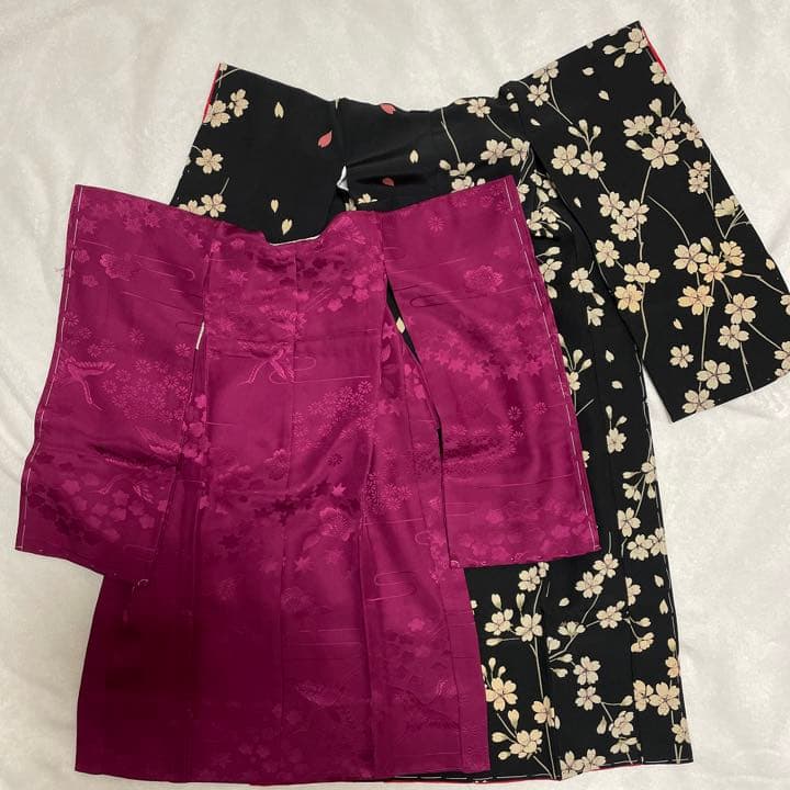 SD16少女&13少年　裾引き振袖&襦袢