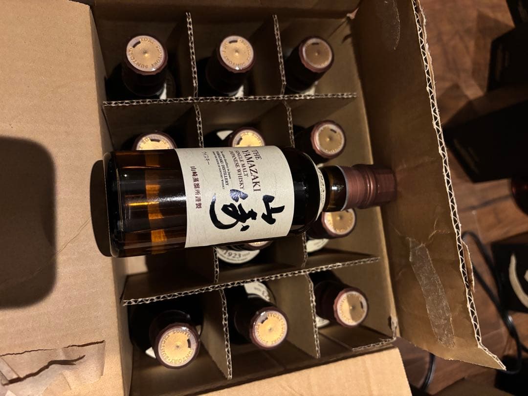 山崎ウイスキー ミニボトル　12本