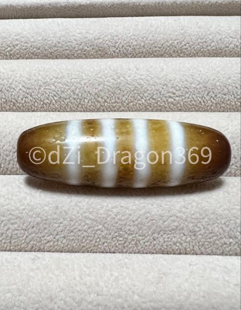 【一点のみ】dZi beadsジービーズ 西蔵 老礦手工七線天珠