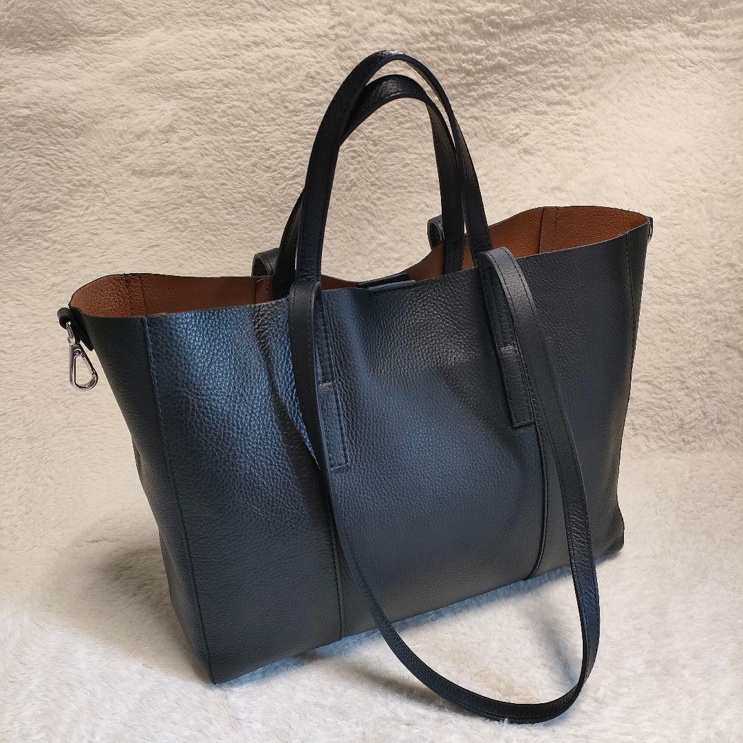 リナママ様【✨新品✨】ジャンニキャリーニ◎トート スーパーライト M ブラック