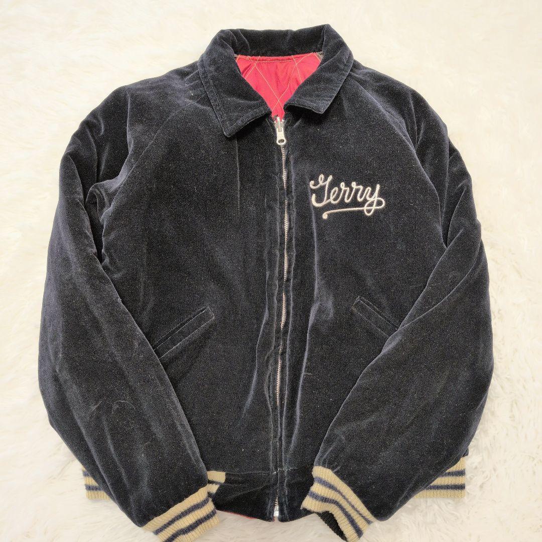 【美品】テーラー東洋☆虎刺繍　キルティング　別珍　光沢　肉厚　スカジャン