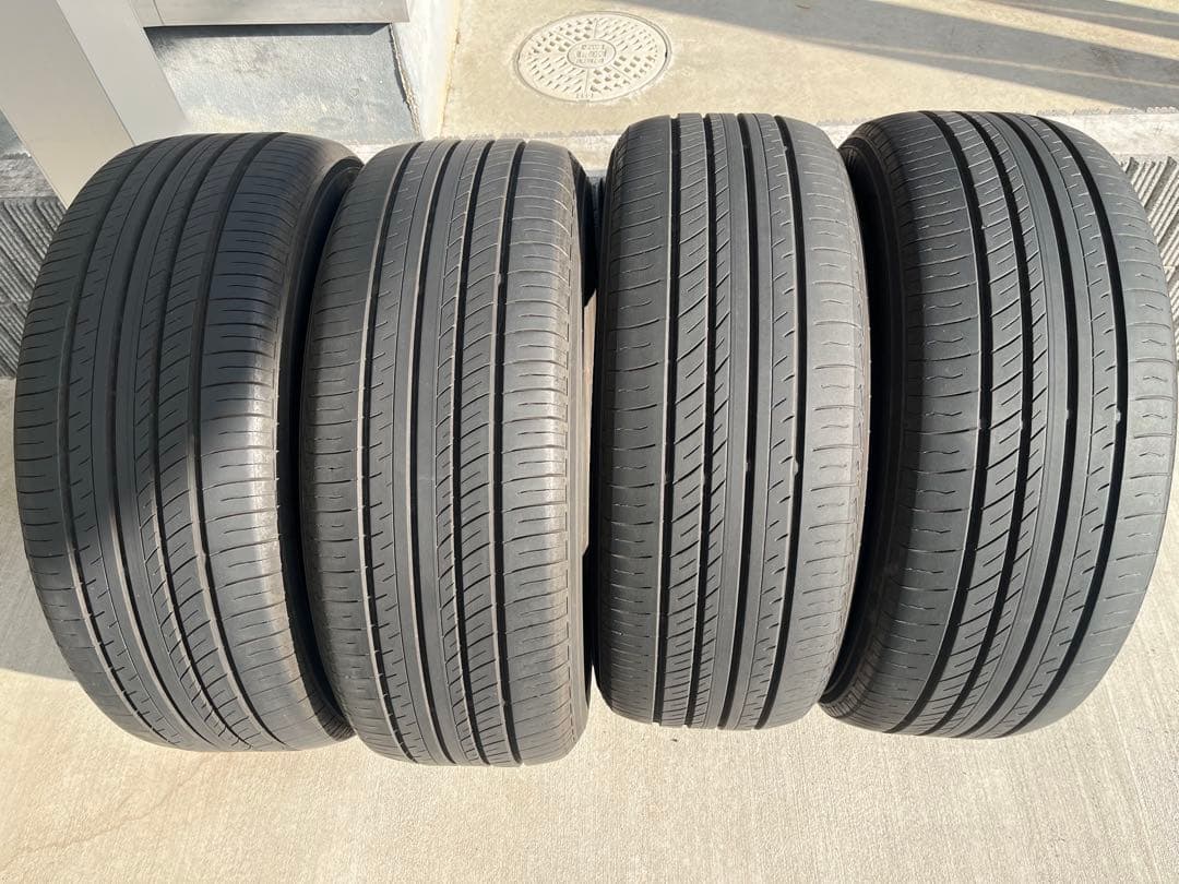 24年製225/55R18 YOKOHAMA ADVAN4本セット