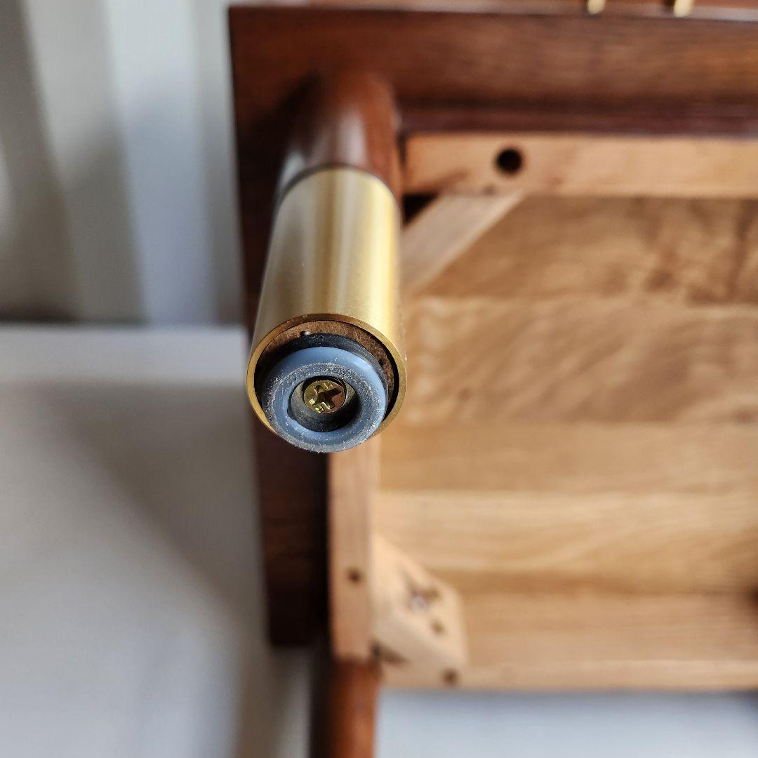 美品　MU RONG サイドテーブル アメリカオークウッド ナイトテーブル