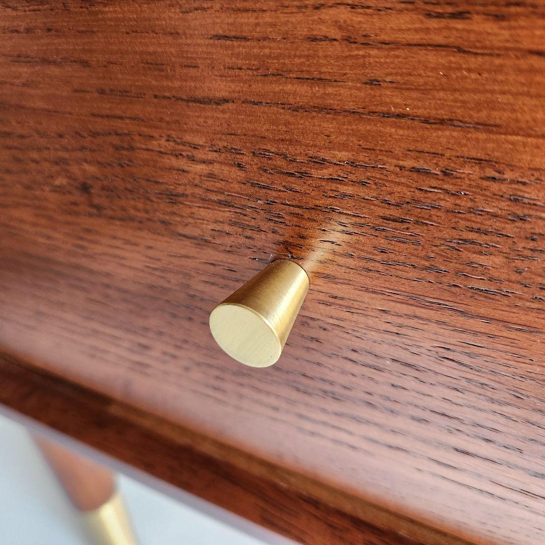 美品　MU RONG サイドテーブル アメリカオークウッド ナイトテーブル