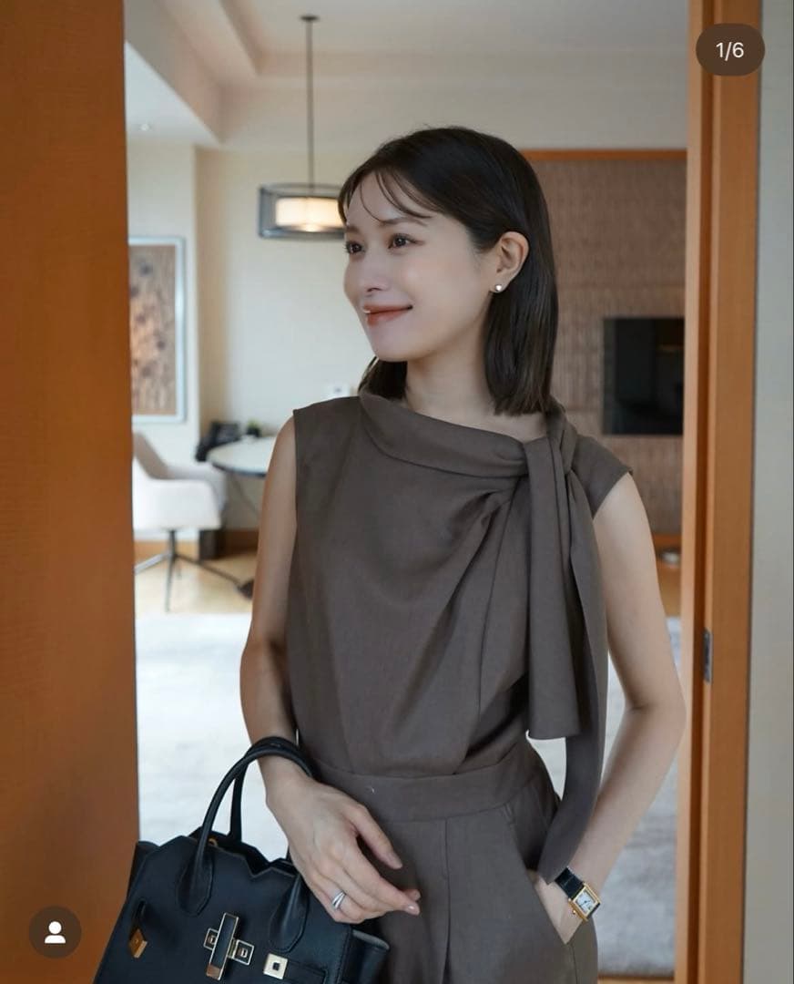 期間限定お値下げ【新品】laubeblanc BowtieCombinaison