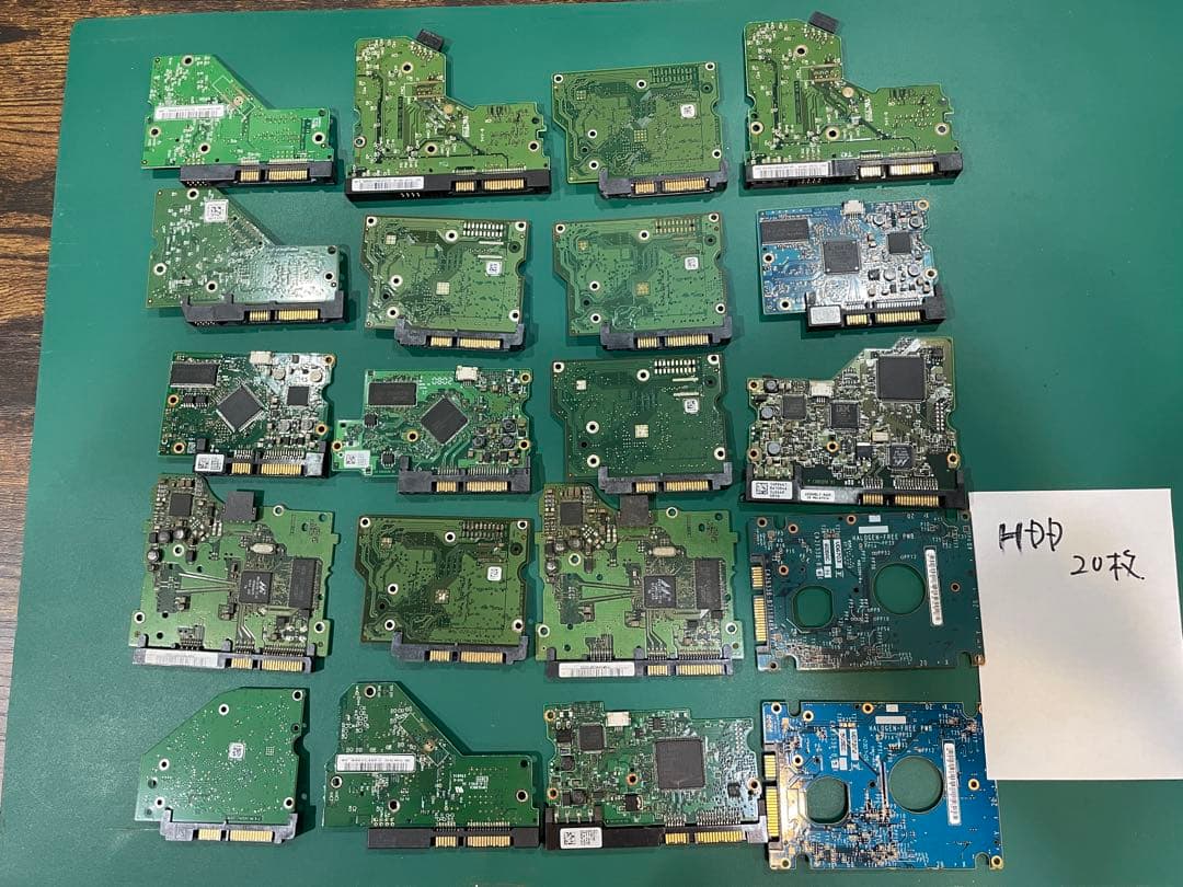 ジャンク PCメモリ 100枚 都市鉱山 金メッキ