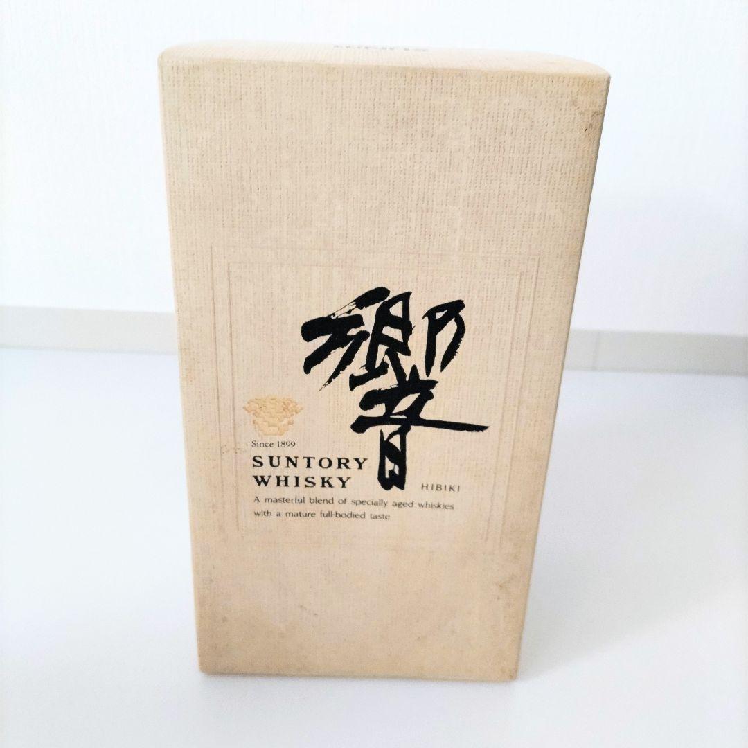 希少 初期【サントリー】響 旧ボトル　裏ゴールドラベル 金キャップ 古酒 未開封