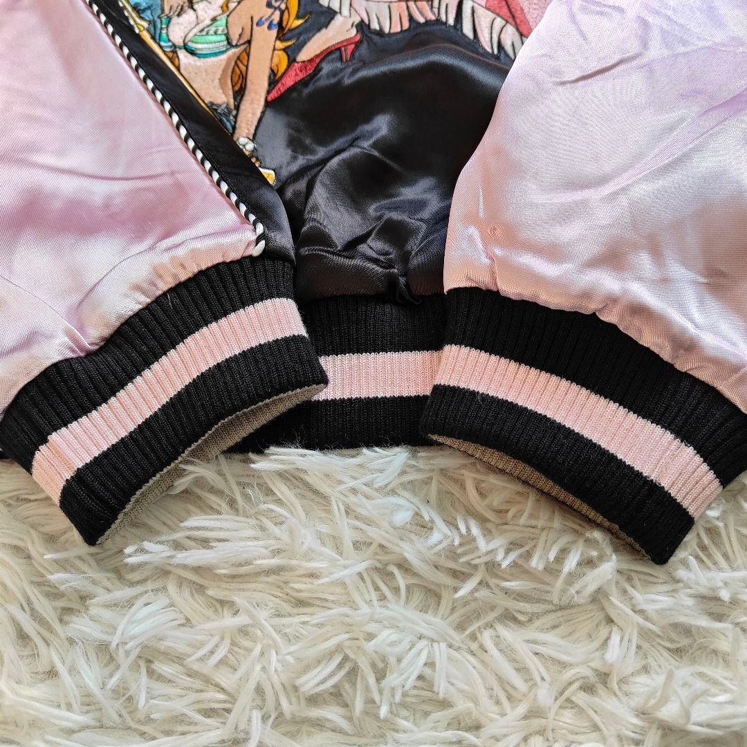 ONE PIECE　ナミ・ロビン 総刺繍 リバーシブル スカジャン　サイズXL