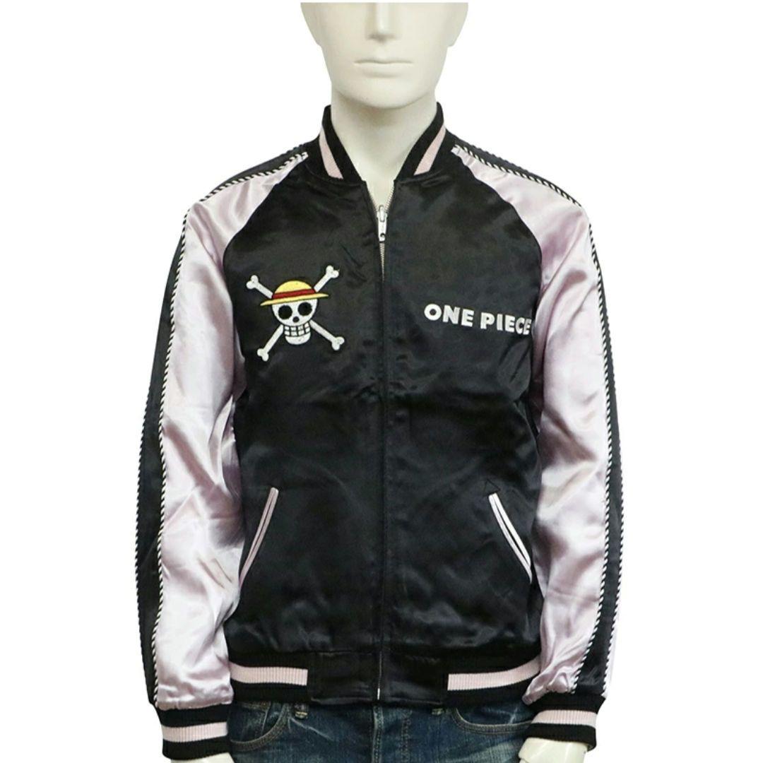 ONE PIECE　ナミ・ロビン 総刺繍 リバーシブル スカジャン　サイズXL