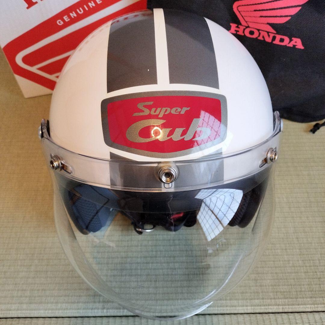 貴重 スーパーカブ 60周年限定 ヘルメット 一億台記念 ホンダ純正ジェット