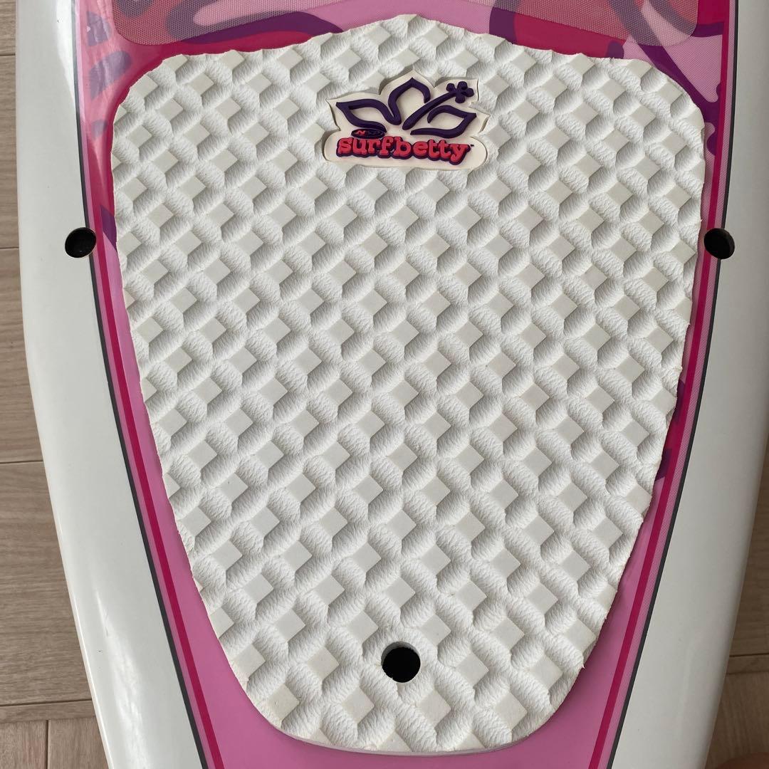 NSP ファンボード ピンクハイビスカス柄 64インチ