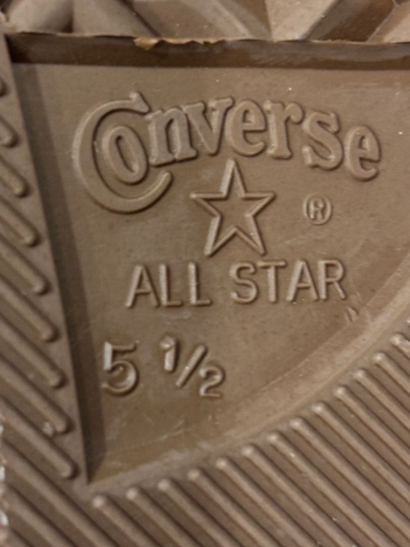 【新品未使用】【希少】【USA製】 コンバースオールスター　ラベンダー　24.5