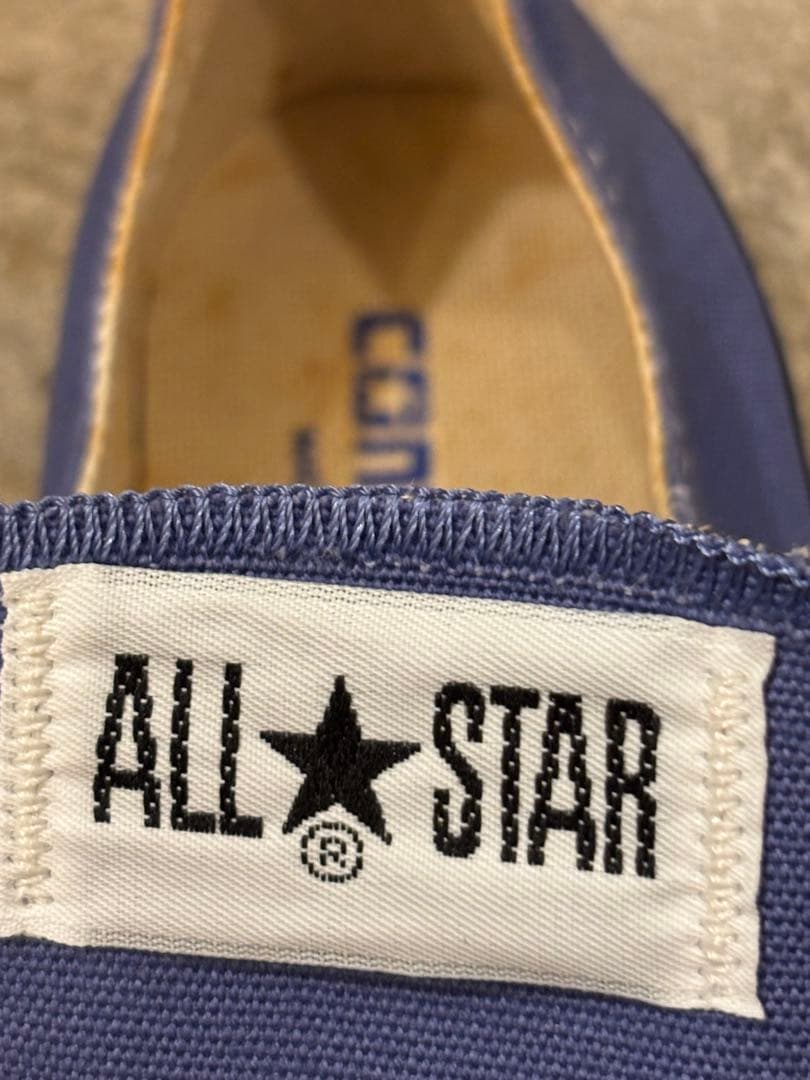 【新品未使用】【希少】【USA製】 コンバースオールスター　ラベンダー　24.5