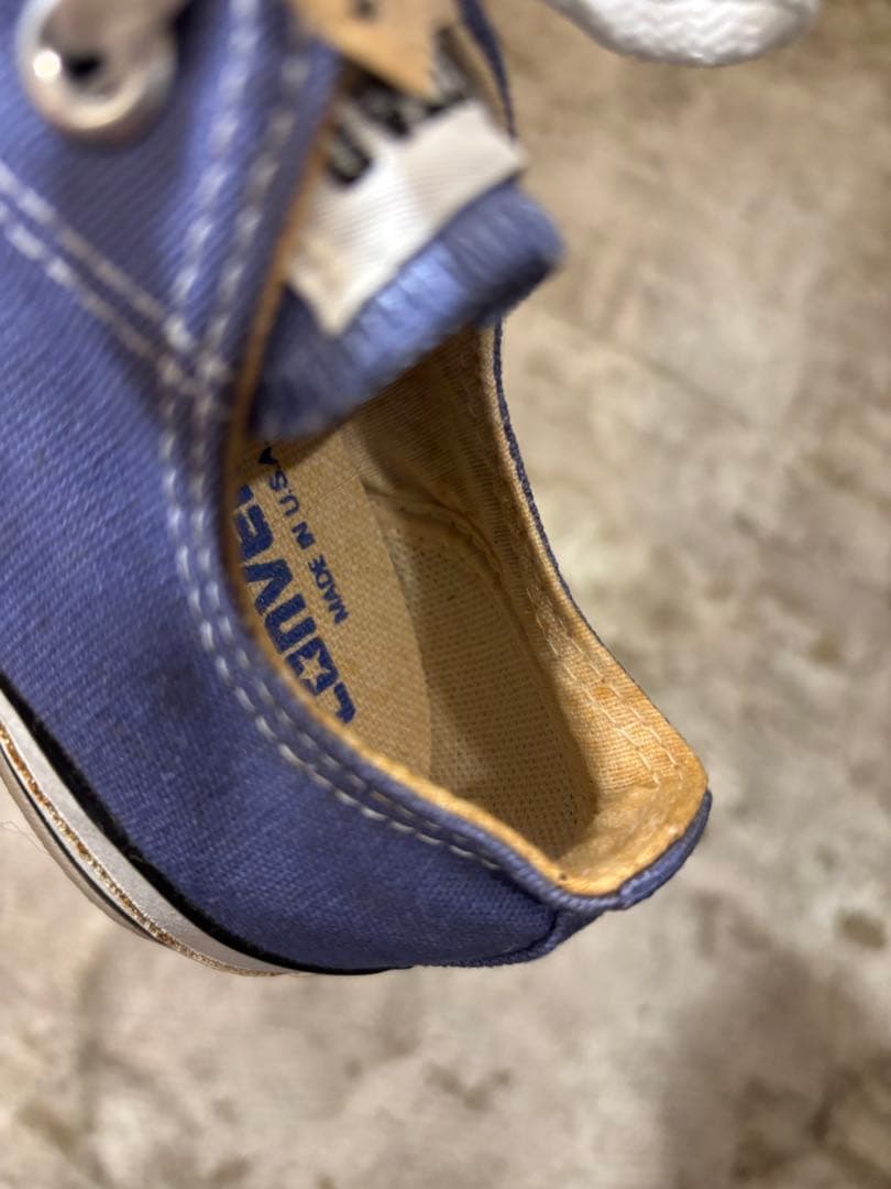 【新品未使用】【希少】【USA製】 コンバースオールスター　ラベンダー　24.5