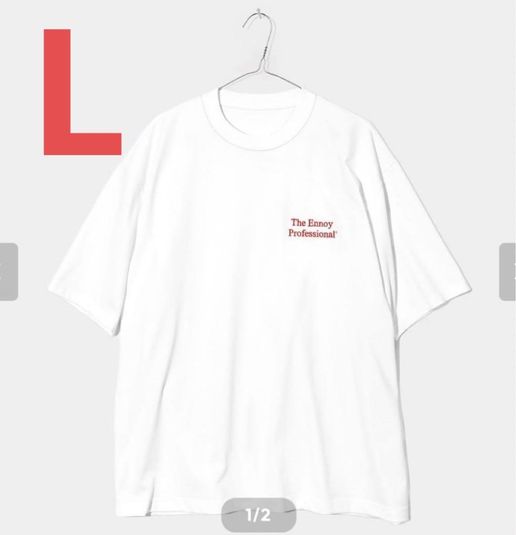 トップス ENNOY Professional Logo T-Shirt White L