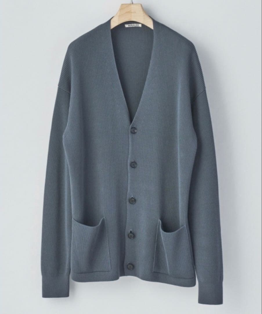 トップス SUPER HARD TWIST RIB KNIT BIGCARDIGAN 4