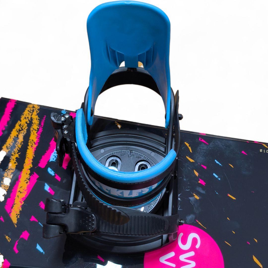 Swivel キッズ ジュニア スノーボード ＆ ビンディングセット 120cm
