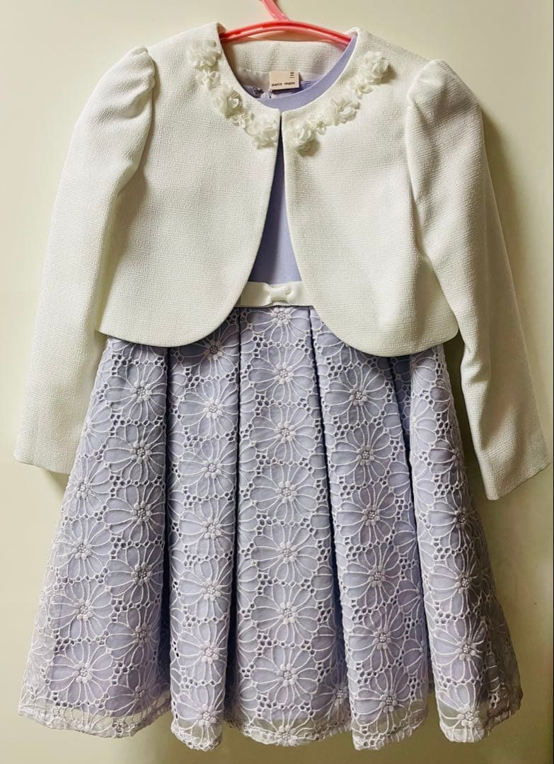 ぶち入学式に！フォーマルワンピース