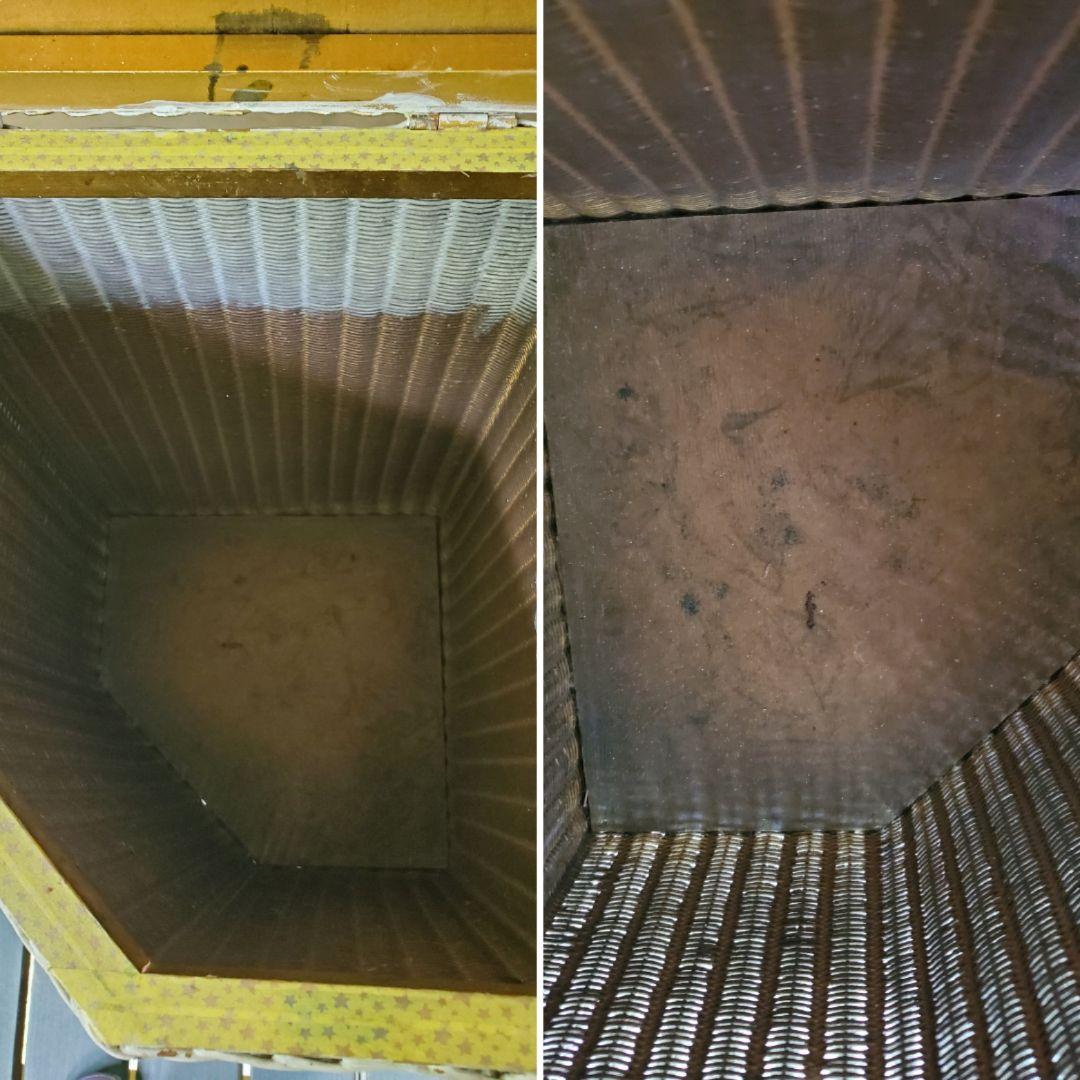 アンティーク　ロイドルーム　バスケット　収納　ゴミ箱