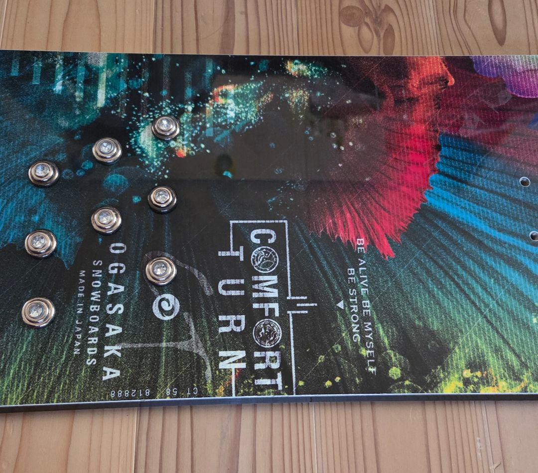 OGASAKA CT 158cm 18-19 OJKカービングプレート等付属有り