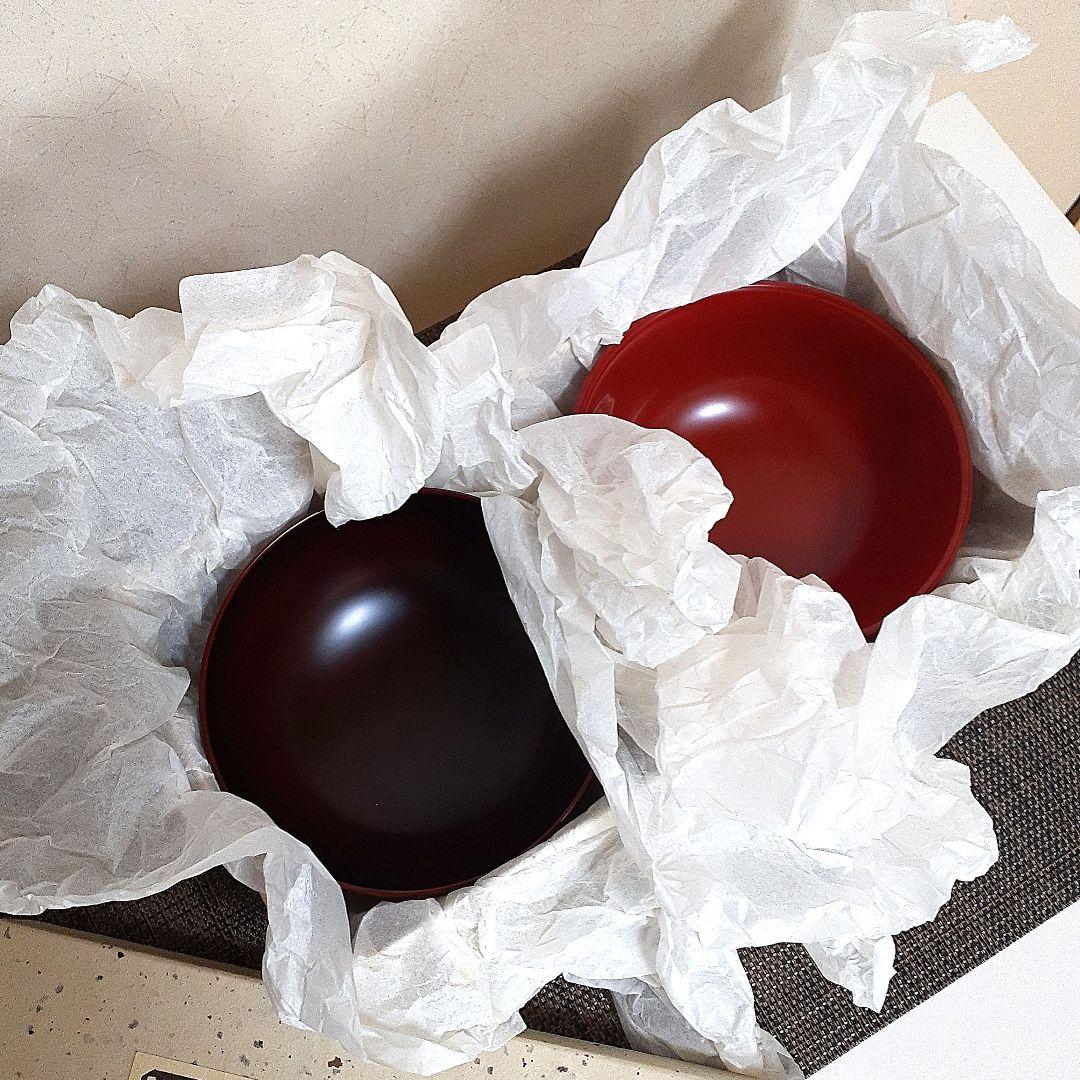 漆器　浄法寺塗　浄法寺漆器　御山御器　お椀　汁椀　2客　岩舘正二