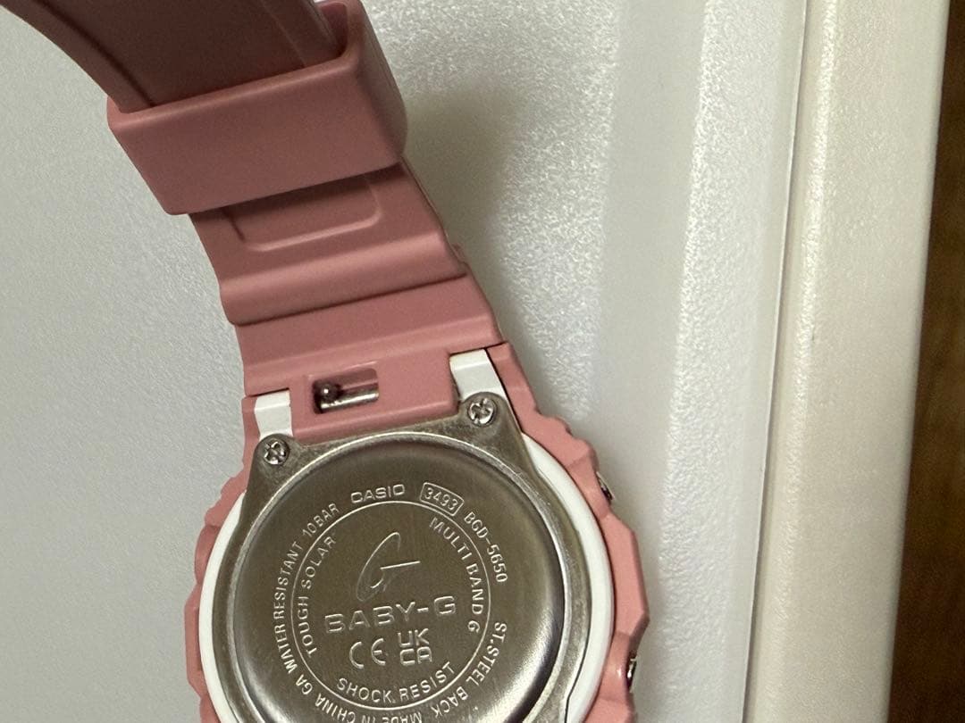 Bac CASIO BABY-G BGD-5650 電波ソーラー　美品