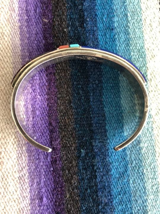 ZUNI Don Dewa ドンデワ　サンフェイス　インレイバングル　ナバホズニ