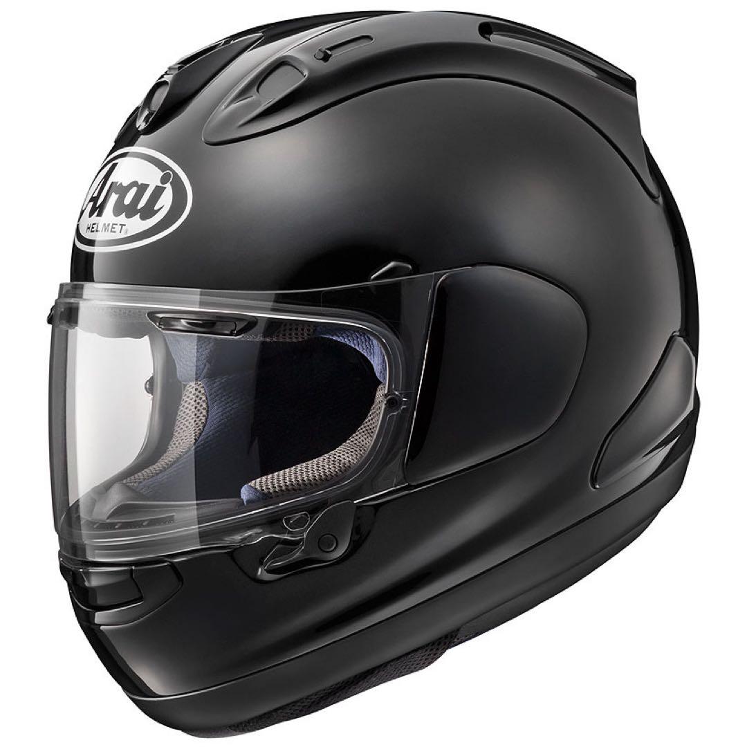 Arai RX7X グラスブラック　ブルーミラーシールド付