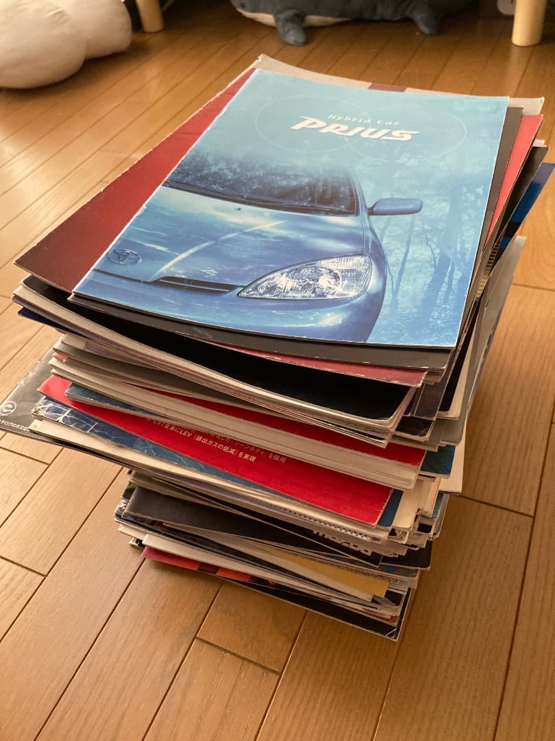'80~'00年代 自動車カタログ 約140冊