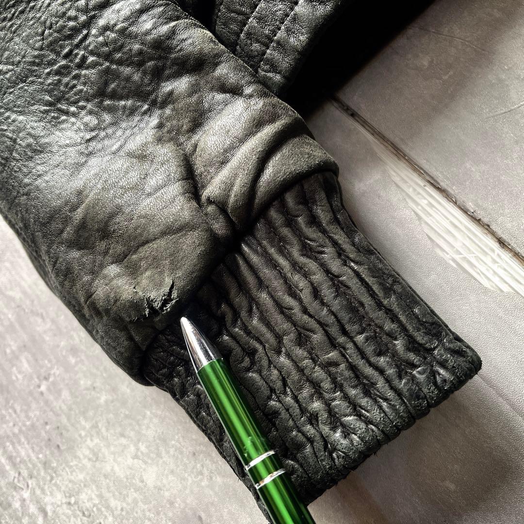 00s alexander wang 3wayレザージャケット 短丈　g-1