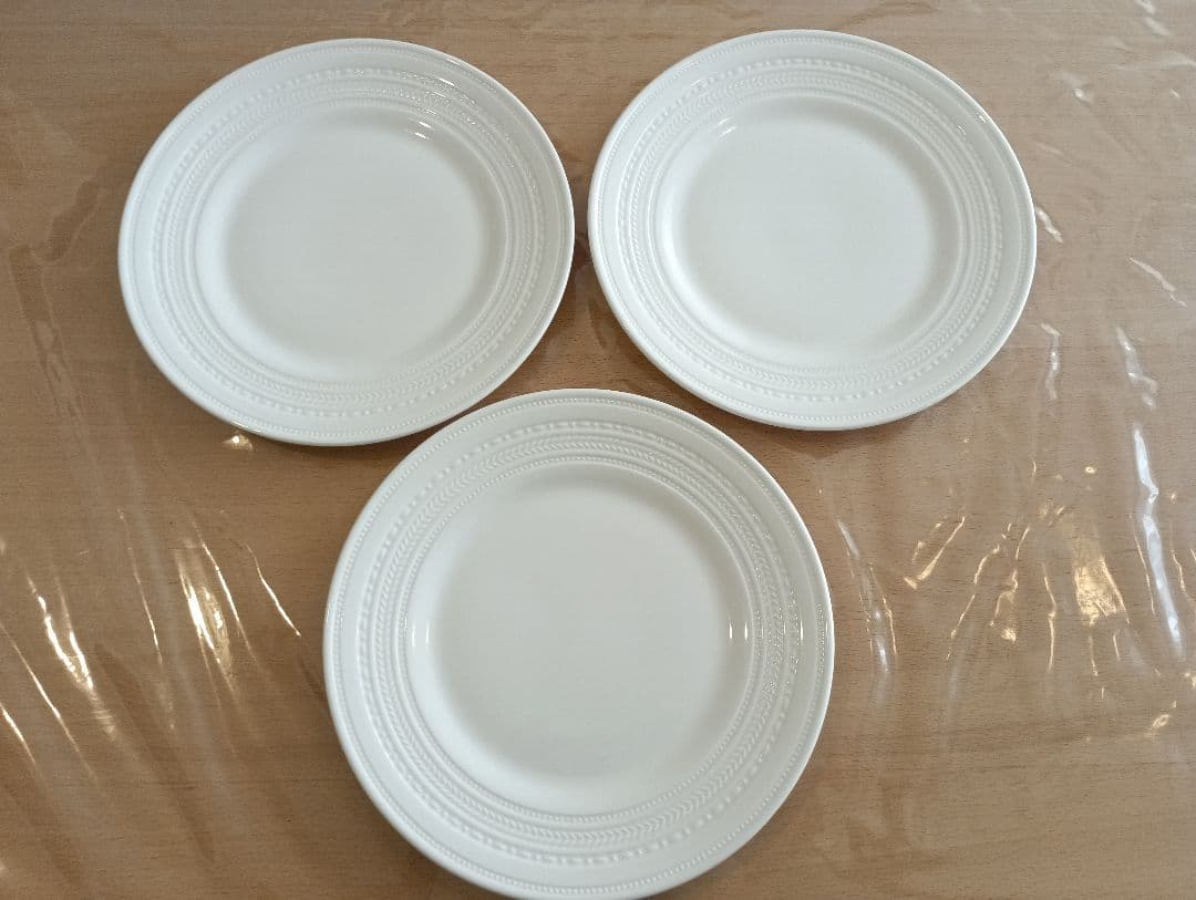  ウェッジウッド インタグリオ プレート20cm 3枚セット