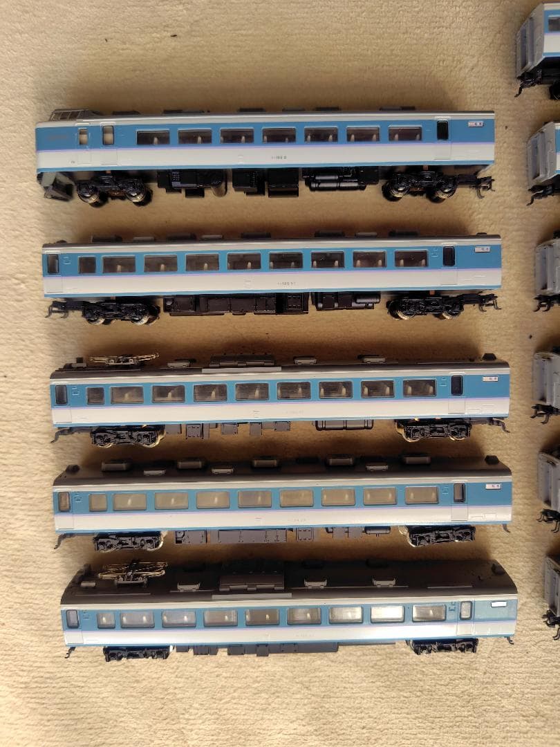 KATO10-426+427 189系あずさニューカラー基本＋増結11両【加工】