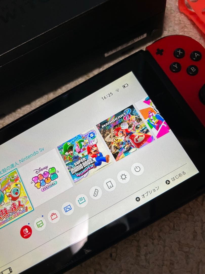 Nintendo Switch 赤 本体 ドック Joy-Con付き