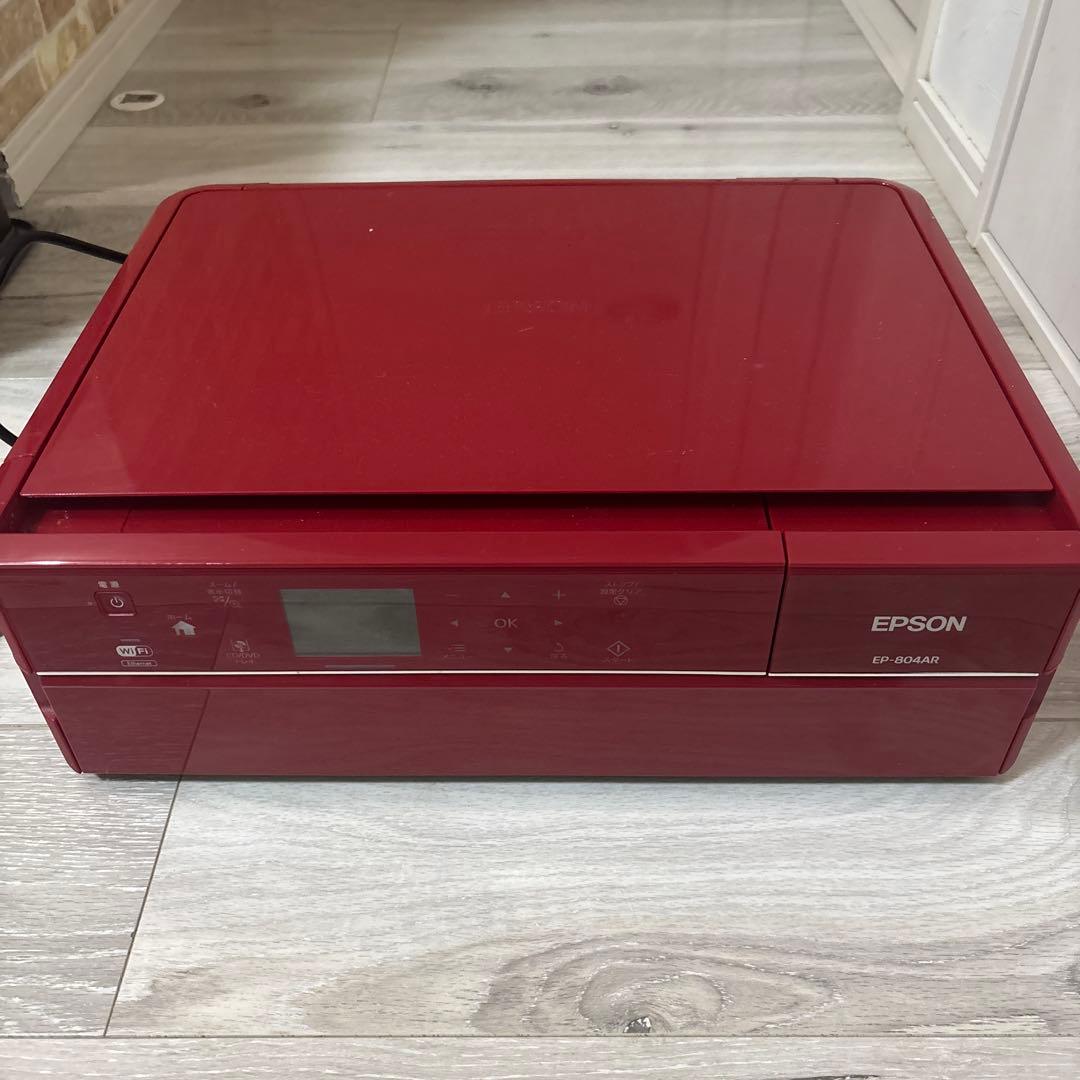 EPSON EP-804AR レッド プリンター