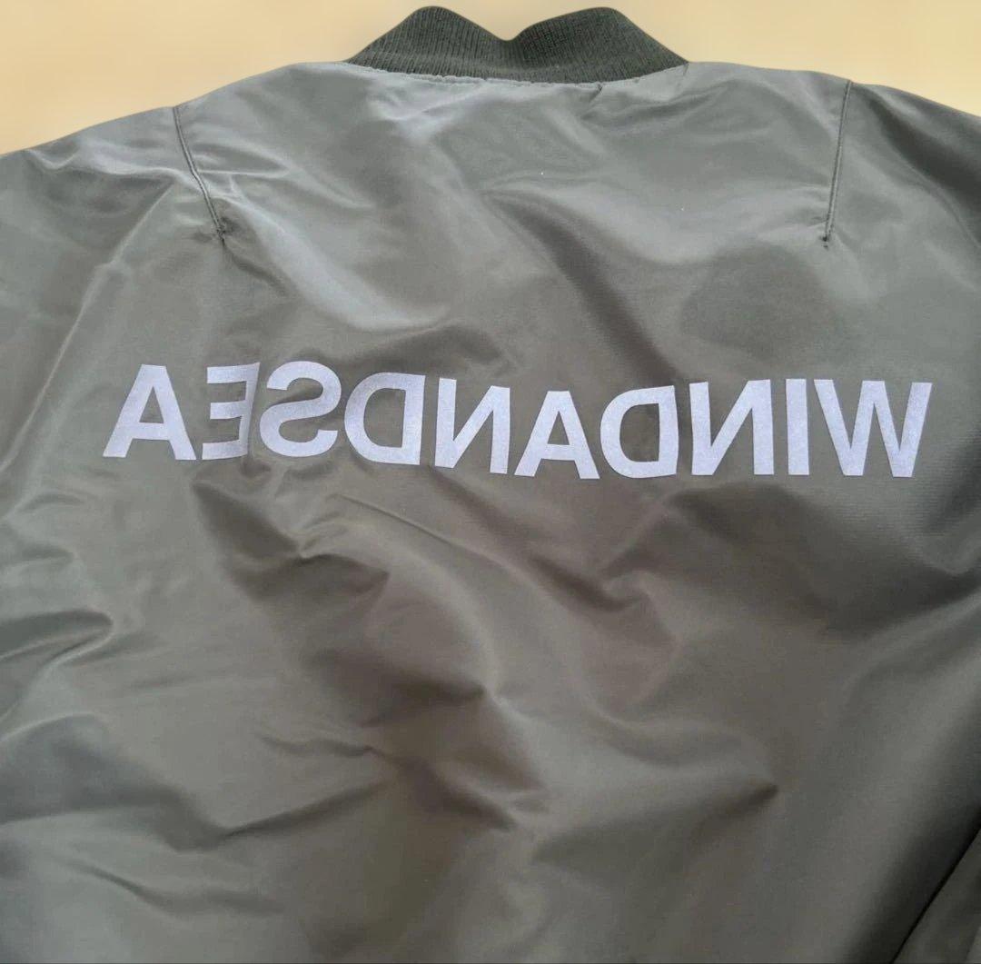 【値下げ可】WIND AND SEA MA-1