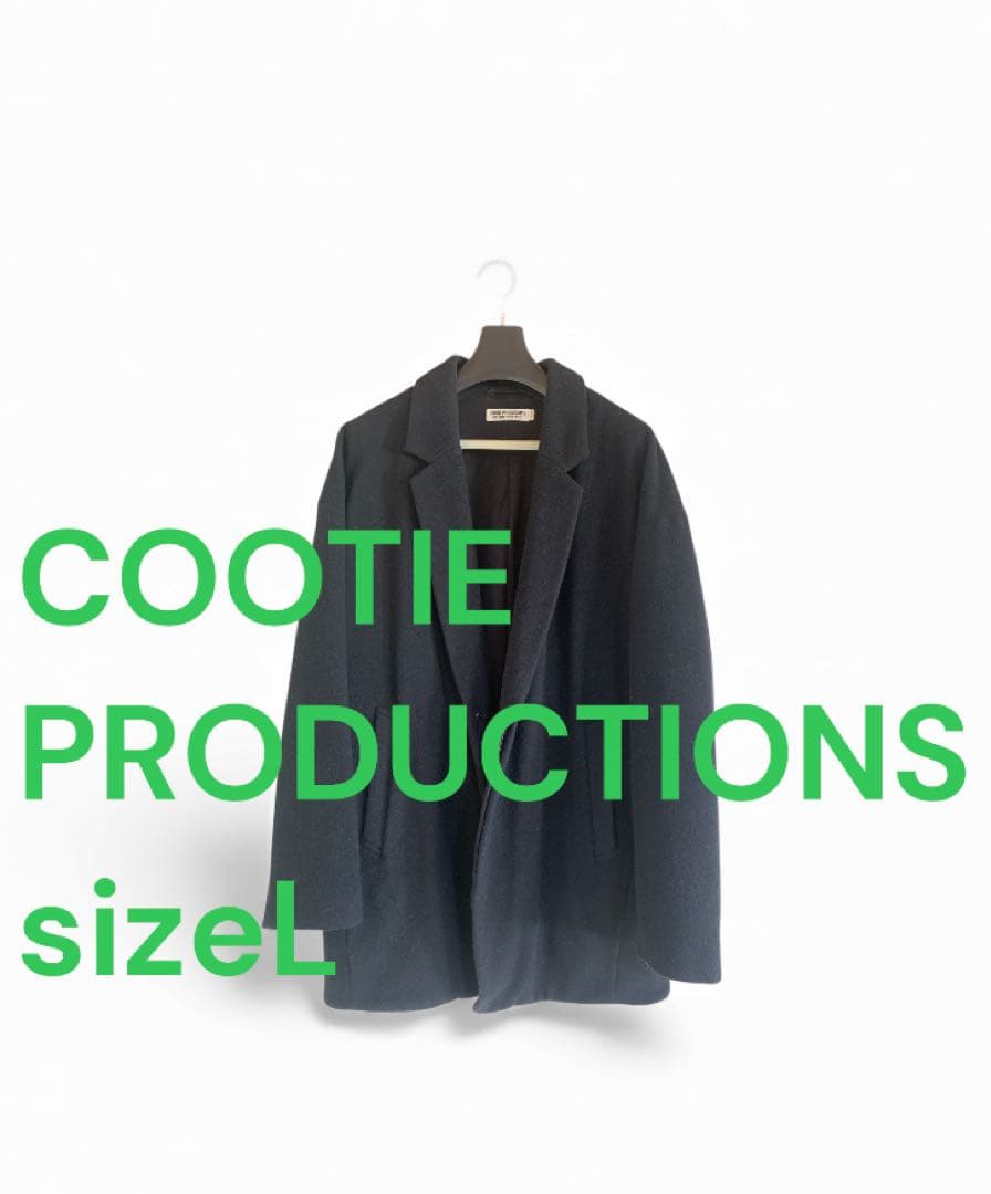COOTIEクーティー／Wool Chester Coat (Short)