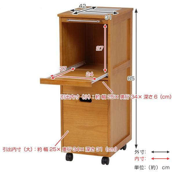 【最終値下げ】多用途キッチンワゴン