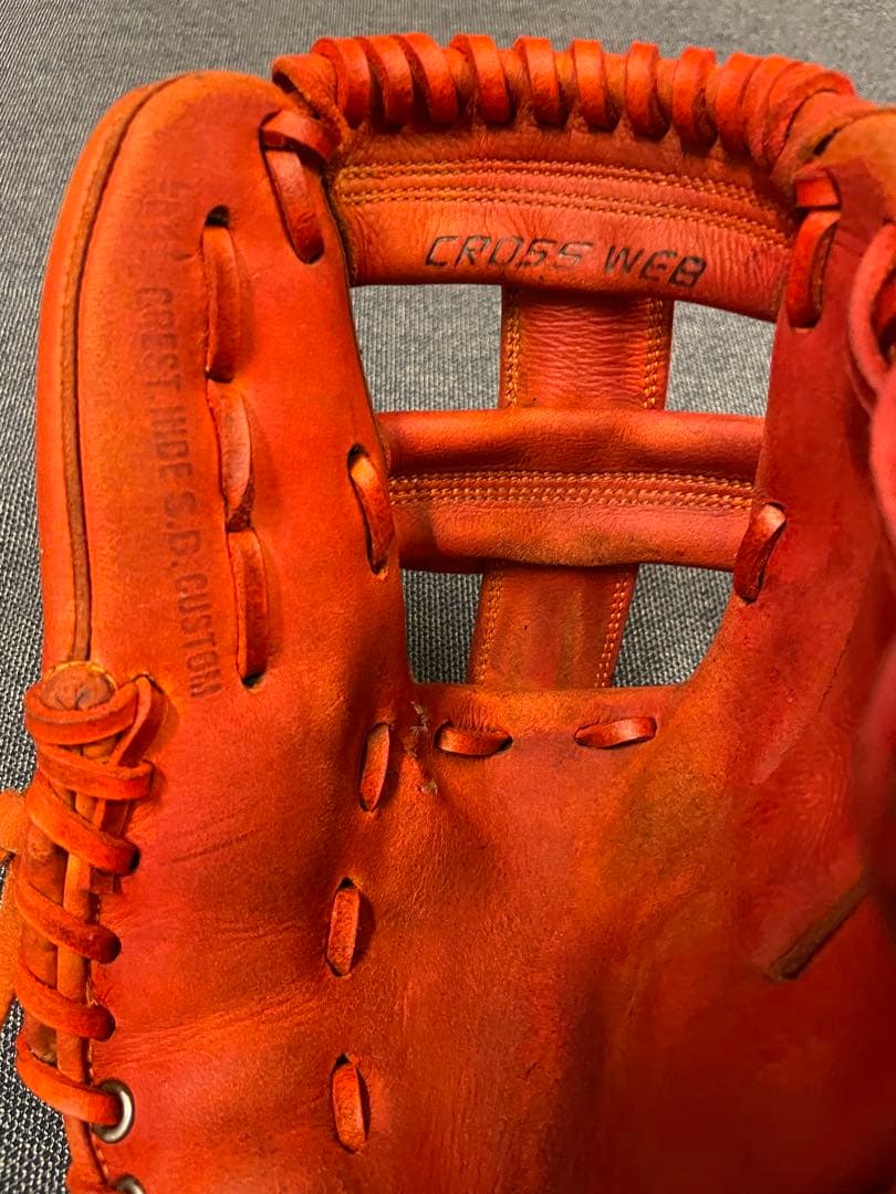 レア！　ミュータント　青ビューリーグ　野球 硬式グローブ 一般用　大人　右投げ