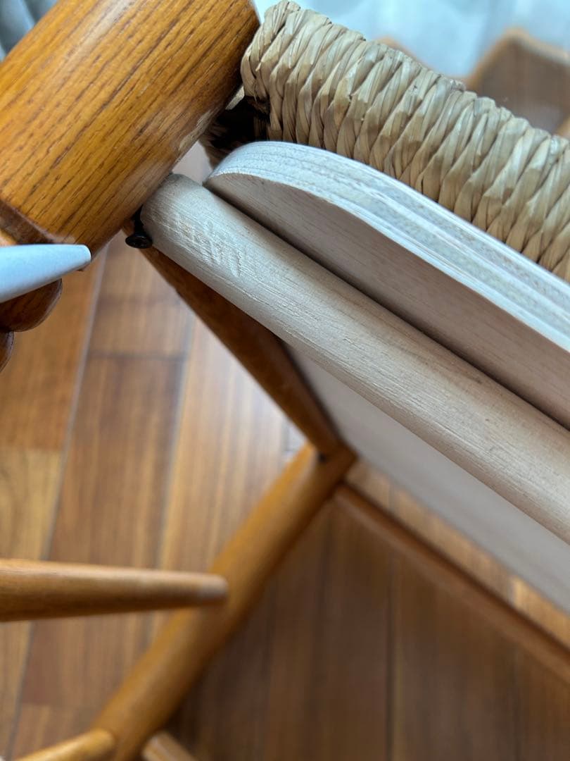 アントステラ(AUNT STELLA)のラダーバック・ダイニングチェア④リペア