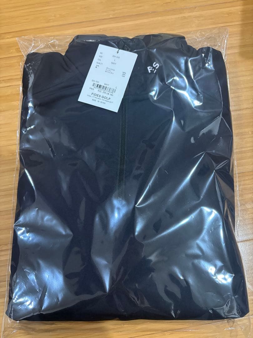 メンズウェア FIDES GOLF BRUSHED BACK FREEZE HALF ZIP