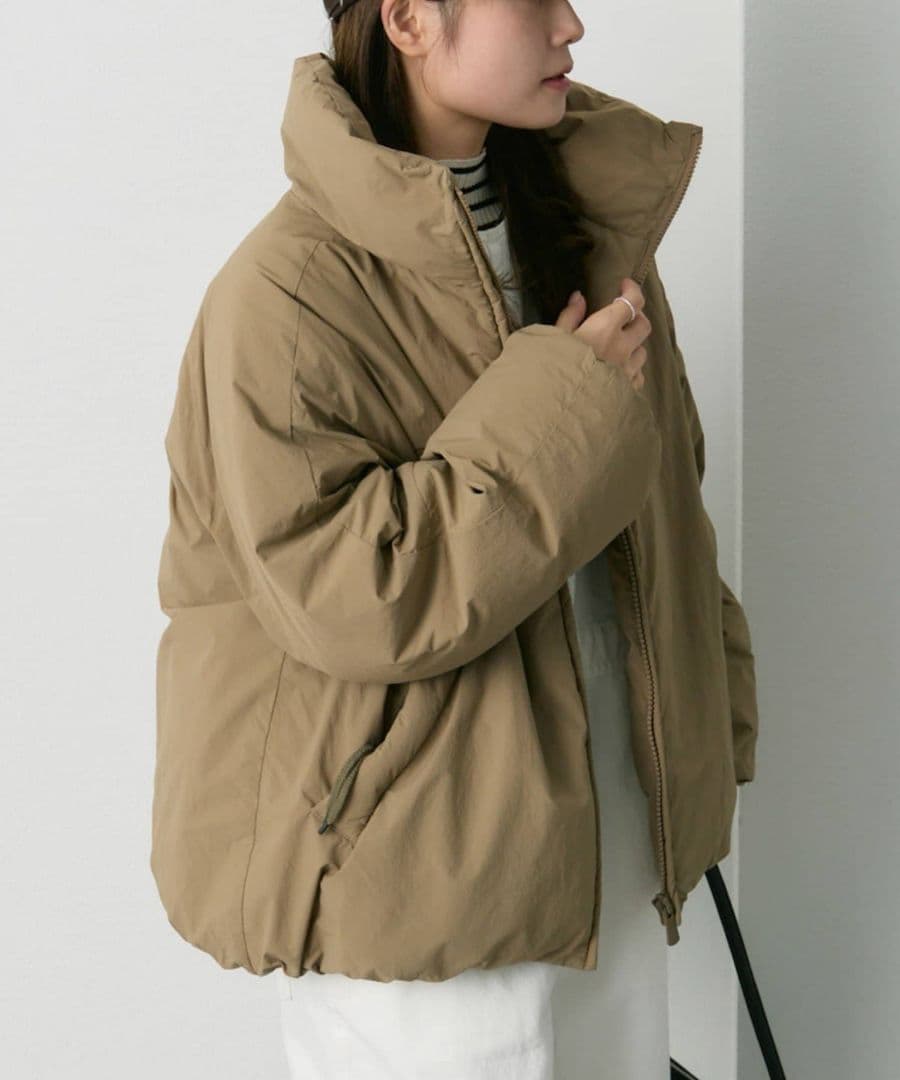 新品 25AW フレンチダックダウンジップアップジャケット